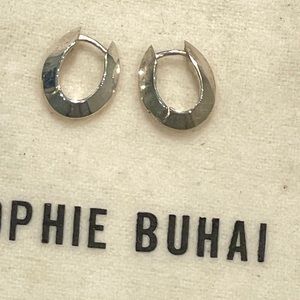 Sophie Buhai Silver Hoop Earrings